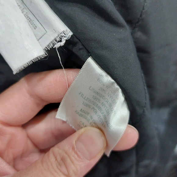 Roots Men's Black Wool Peacoat Jacket Small - Picture 4 of 5